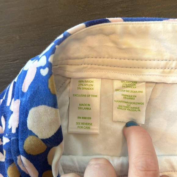 NWOT Lilly Pulitzer Buttercup Scallop Shorts - Picture 9 of 9